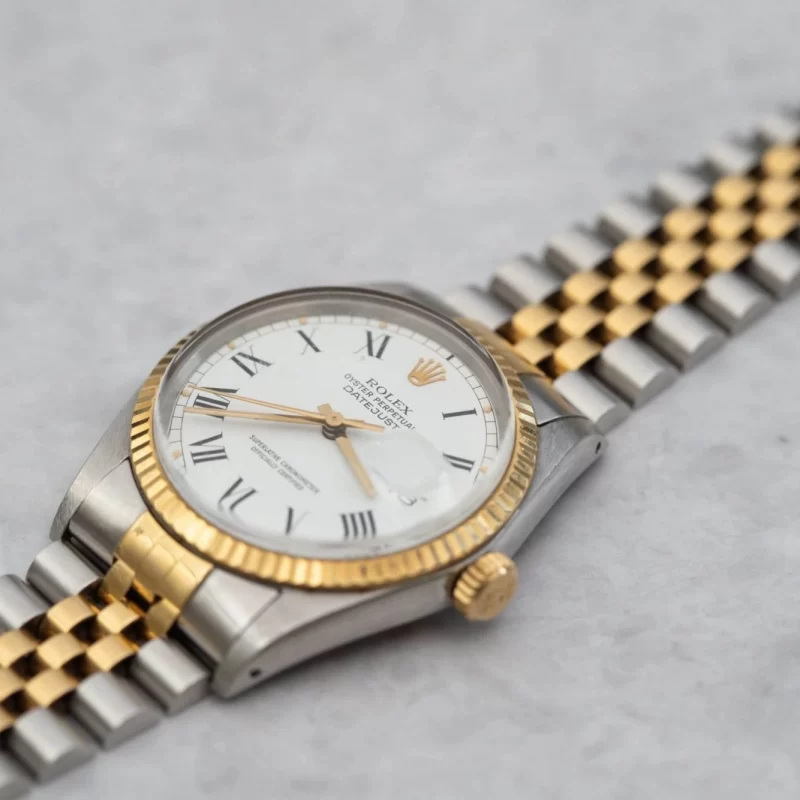 Rolex Datejust two-tone watch available at Ideal Jewelry and Loan pawn shop.